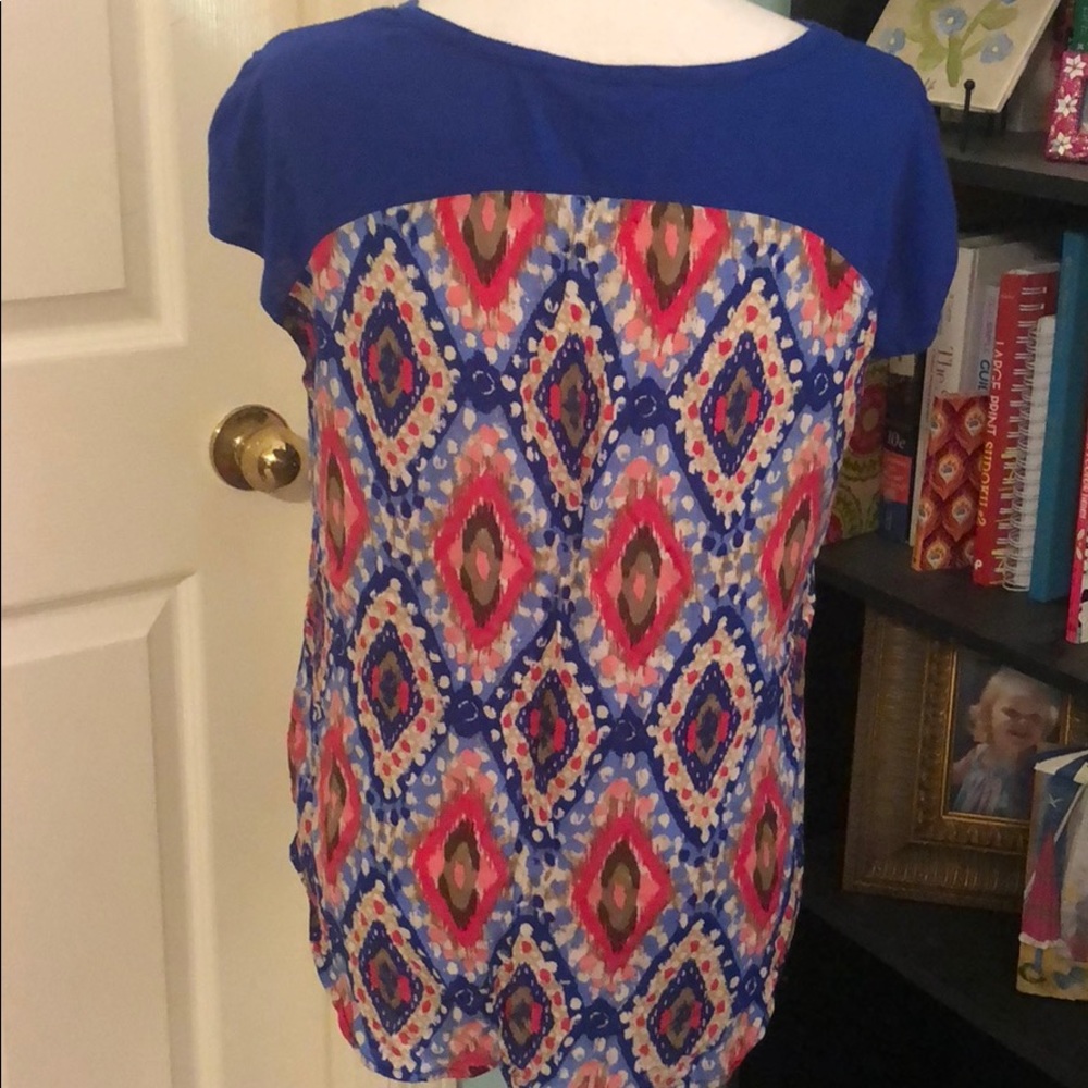 Cato Euc Patterned Pocketed Blouse - image 3